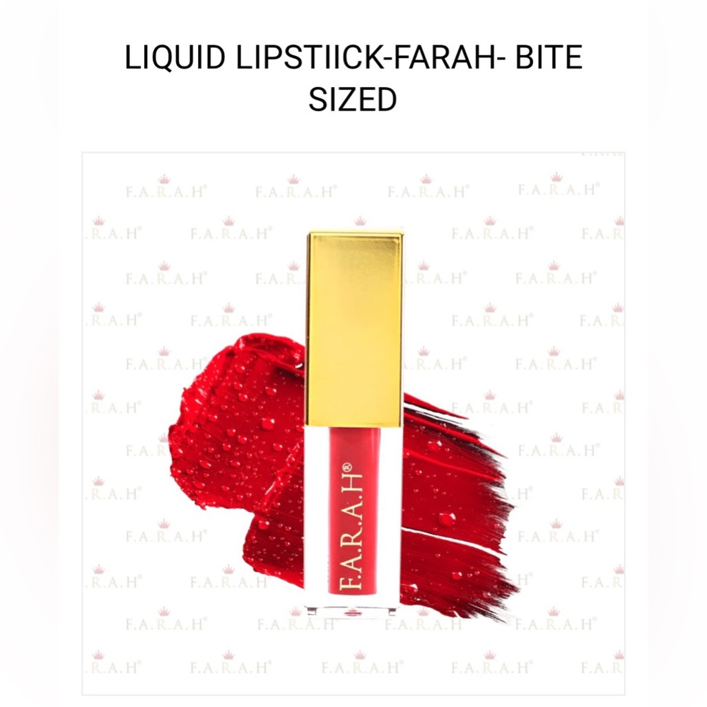 Farah Liquid Lipstick in Bright Red
